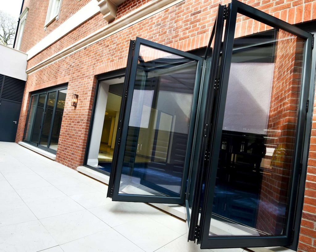 High-quality aluminium doors & windows installed for commercial property in Wales