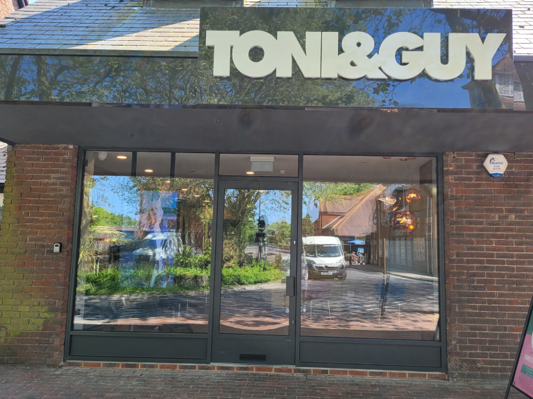 commercial shopfront installers Cardiff retail glass storefront